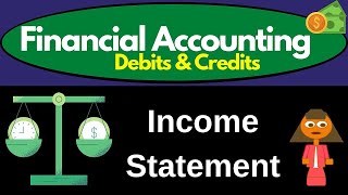 Income Statement 130 Financial Accounting - Debits & Credits