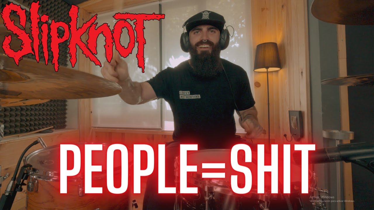 PEOPLE=SHIT - SLIPKNOT | DRUM COVER - YouTube