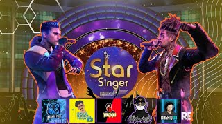 Free fire STAR SINGER Malayalam🎶😂🎻  കേരളത്തിലെ ഗാനഗന്ധർവന്മാർ 😂 ഒരു സ്റ്റേജിൽ 🤣