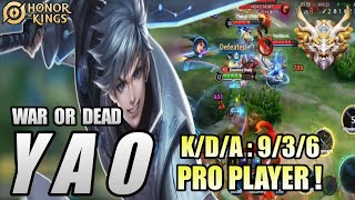 YAO WAR OR DEAD  Honor of Kings (HOK) how to use jungler Yao build \u0026 gameplay | pro player