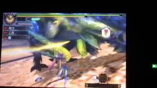 【MH4G】モンハン女子の戦果　その４　後編　ブラキディオス　【実況プレイ】