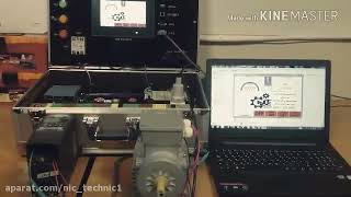 آموزش درایو میکرومستر با HMI DELTA ،شبکه مدباس میکروم