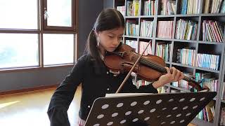 Sarah Eom (Age 11) Mozart Violin Concerto No.3 In G major, K.216 - II. Adagio 모차르트 바이올린 협주곡 3번 2악장