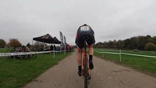 Wessex league CX Race - Rd8 - A.S.E. - Newbury Showground Nov 10th 2024 - V40s/Juniors -4k