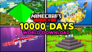 I Survived 10000 Days In Minecraft Hardcore!