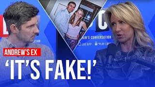Andrew's ex: Virginia Giuffre photo is fake, Epstein is alive