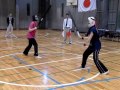 女子小太刀・長剣フリー・二刀　スポーツチャンバラ全日本学生大会2011