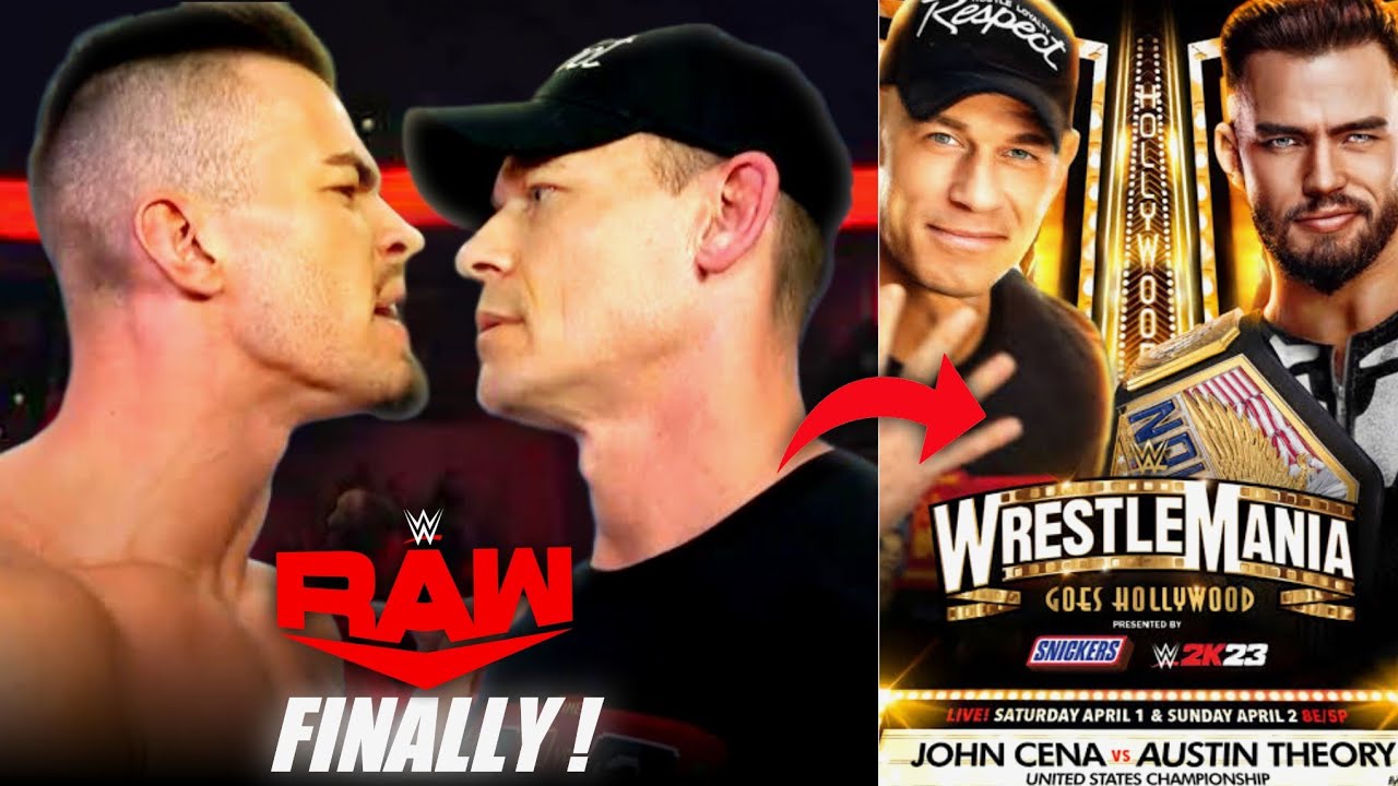 John Cena FINALLY Confront Austin Theory ON RAW !! | John Cena Vs ...