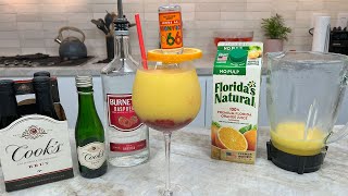 Raspberry Mimosa Slush