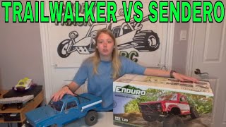 ELEMENT ENDURO SENDERO VS ENDURO TRAILWALKER RC SCALE CRAWLERS REVIEW