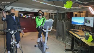 Sacramento man celebrates birthday with 12-hour bike-a-thon for local YMCA