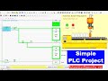 Simple PLC Project - PLC Example with Ladder Diagram