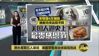 “黑色星期五”热不起来   美国零售商业绩面临挑战 | 八点最热报 26/11/2022