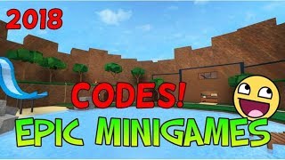 Roblox Epic Minigames 2019 Codes - roblox ripull minigames codes 2019 videos de como