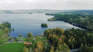 Flying Above Sundborn, Falun Sweden with Mavic Mini