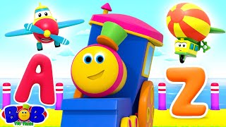 Alphabet Transport Song, Learn A to Z + More Learning Videos & Rhymes with Bob The Train