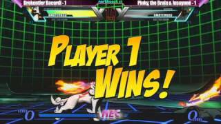 UMVC3 Brokentier Bacardi vs Pinky, the Brain \u0026 Insaynne NEC XII Team Tournament