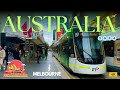 Melbourne CBD city winter walk 2024 in 4K |Melbourne winter 4k walk