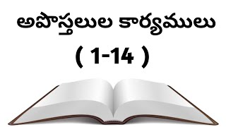 The Book Of Acts Audio Bible Telugu 1-14