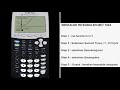 586 Bepaalde integralen met GRM TI 84