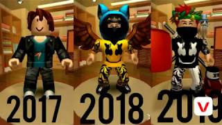 Roblox Avatar Evolution Videos 9tubetv - roblox avatar evolution 2017 2019