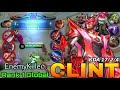 MANIAC + 17 Kills Clint Real Monster - Top 1 Global Clint by EnemyKiller - Mobile Legends