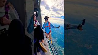 Solo Girl Skydiving #skydiving #viral #youtube #youtubeshorts