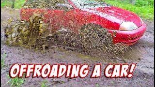 Offroading + Mudding a Geo Metro / Pontiac Firefly / Suzuki Swift  #TeamAJP