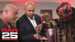 Bizarre WWE Legends visit Raw GM Kurt Angle: Raw 25, Jan. 22, 2018