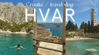 Hvar Croatia Travel Vlog: 4 days, a beachy family holiday, boat trip, hiking