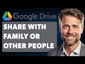 How to Share Google Drive Storage With Family or Other People (Full 2024 Guide)