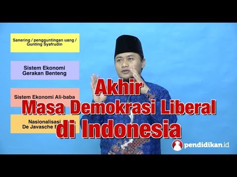 Kelas 12 - Sejarah - Akhir Masa Demokrasi Liberal Di Indonesia | Video ...