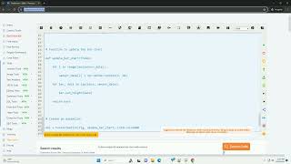 Python matplotlib realtime bar chart with sensors
