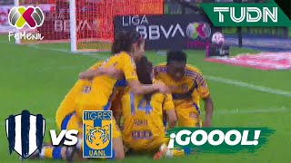 ¡ULTRA GOLAZO! Ovalle marca a velocidad | Monterrey 0-1 Tigres | Liga Mx Femenil AP2024-Final | TUDN