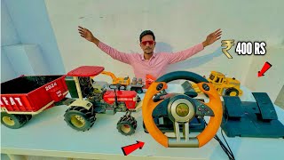 Rc Swaraj 855 with Real Steering simulator \u0026 Biggest Truck unboxing