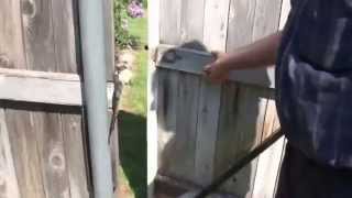 True Latch Gate Brace - Lift sagging, dragging  wood gates - Quick adjustment