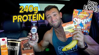 Low Calorie High Protein Full Day of Eating to get Shredded // R2R ep. 13