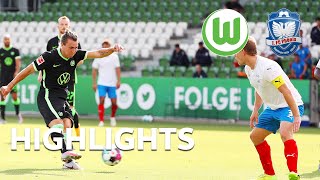 Felix Klaus & Luca Horn treffen | VfL Wolfsburg - 1. FC Phönix Lübeck 2:0 | Highlights