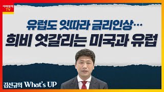 유럽도 잇따라 금리 인상… 희비 엇갈리는 미국과 유럽_김선규의 왓츠업 (20220617)