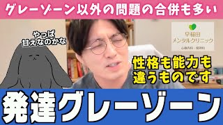 【生きづらい】まだまだ理解されにくい発達障害の凸凹...「発達障害グレーゾーンは甘えですか？」にお答えします【早稲田メンタルクリニック 切り抜き 精神科医 益田裕介】