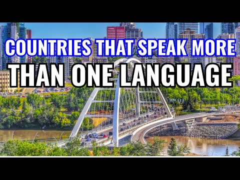 How many countries have 2 official languages?