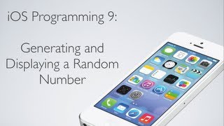 iOS Programming 9: Random Number Generator