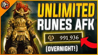 Elden Ring - 1.2 Million Runes OVERNIGHT AFK Farm! | NEW Unlimited Rune Farm Exploit