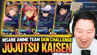 Wow! Jujutsu Kaisen MCL Team Skin Challenge! | Mobile Legends