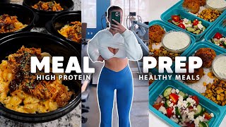 MEAL PREP WITH ME | Quick & Easy Meal Prep for Weight Loss | High Protein Healthy Meals