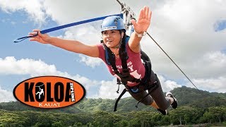 Koloa Zipline - Kauai's LONGEST Zipline Tour!