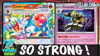 CINDERACE ex : Underrated Powerhouse ! Can Easily be a Tier-1 Build ! (Pokemon TCG - STELLAR CROWN)