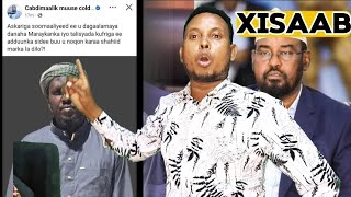 Deg deg somaliya oo qaaday talaab lagula xisaabtamaayo kenya iyo abdimalik muse oo jilib tagay una g