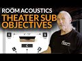 Theater Sub Objectives - www.AcousticFields.com