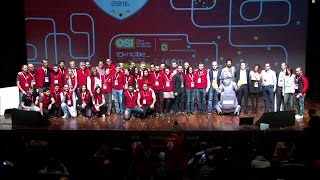 Closing ceremony and delivery awards CyberCamp 2016 (English)